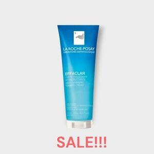 🌈 La Roche-Posay Effaclar Deep Cleansing Foaming Cream Wash 4.22 Fl Oz